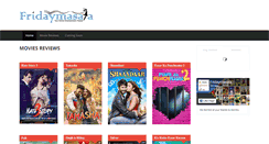 Desktop Screenshot of fridaymasala.com